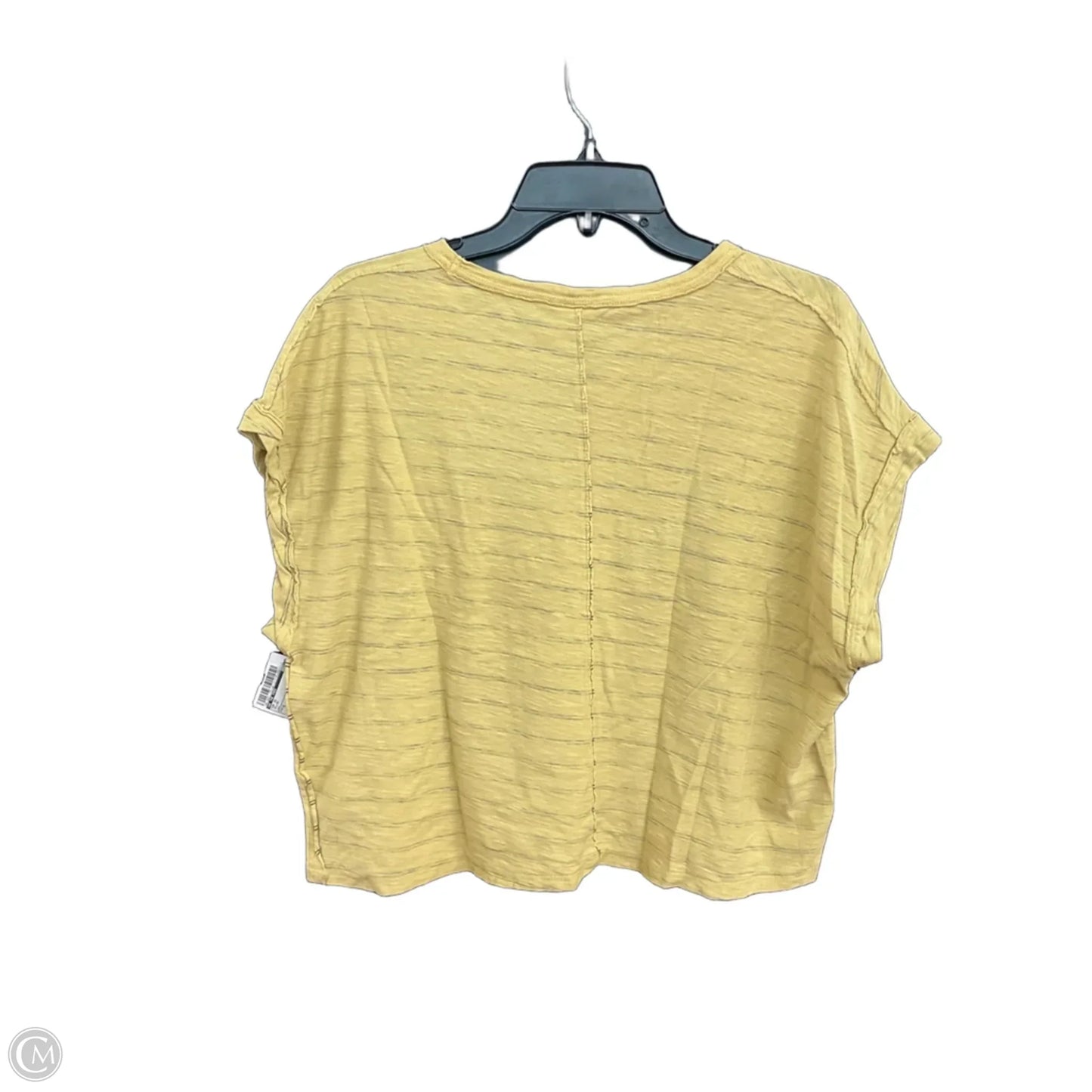 Top Short Sleeve By We The Free In Yellow, Size: S
