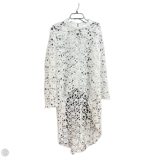 Top Long Sleeve By Prettygarden In White, Size: Xl