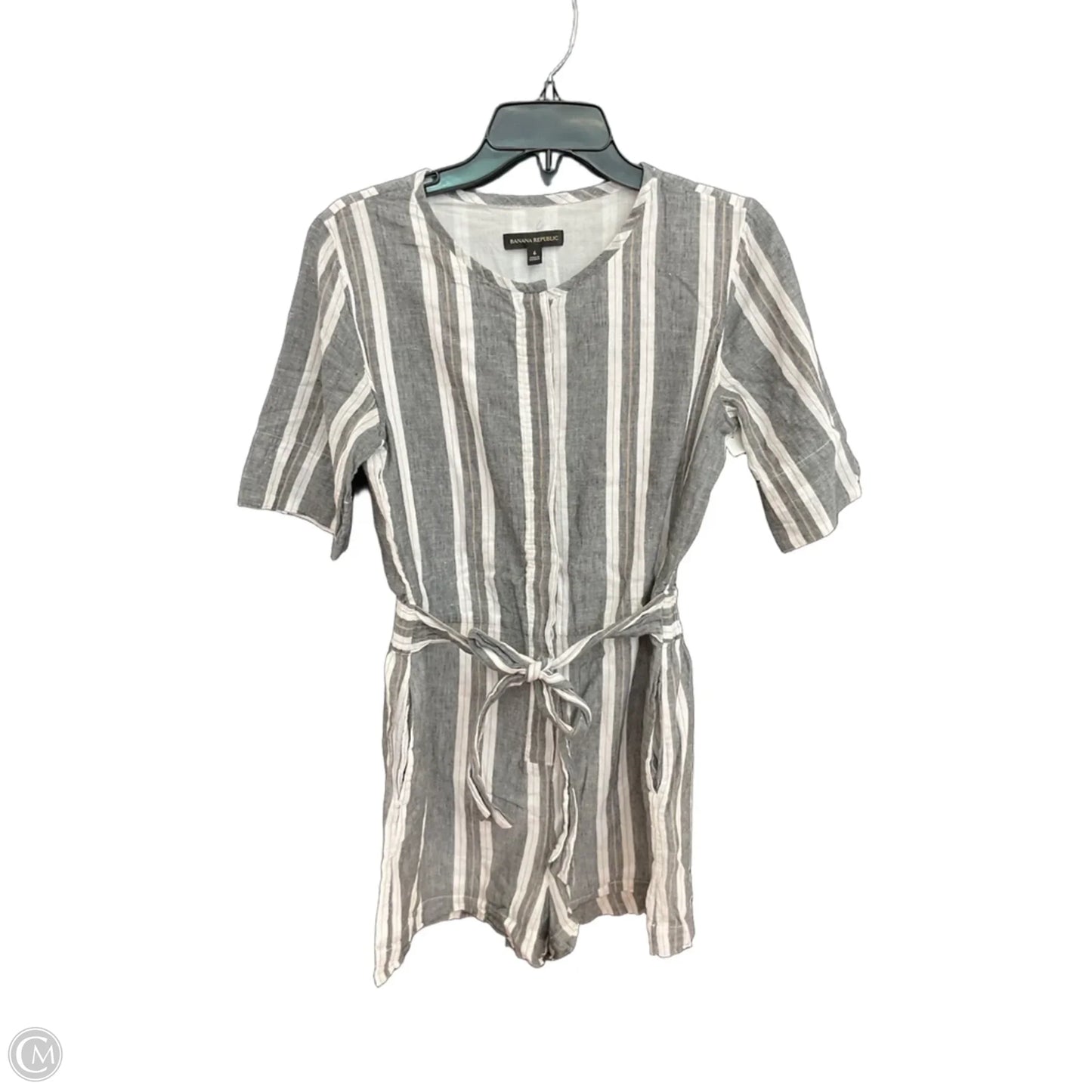 Jumpsuit By Banana Republic In Striped Pattern, Size: S