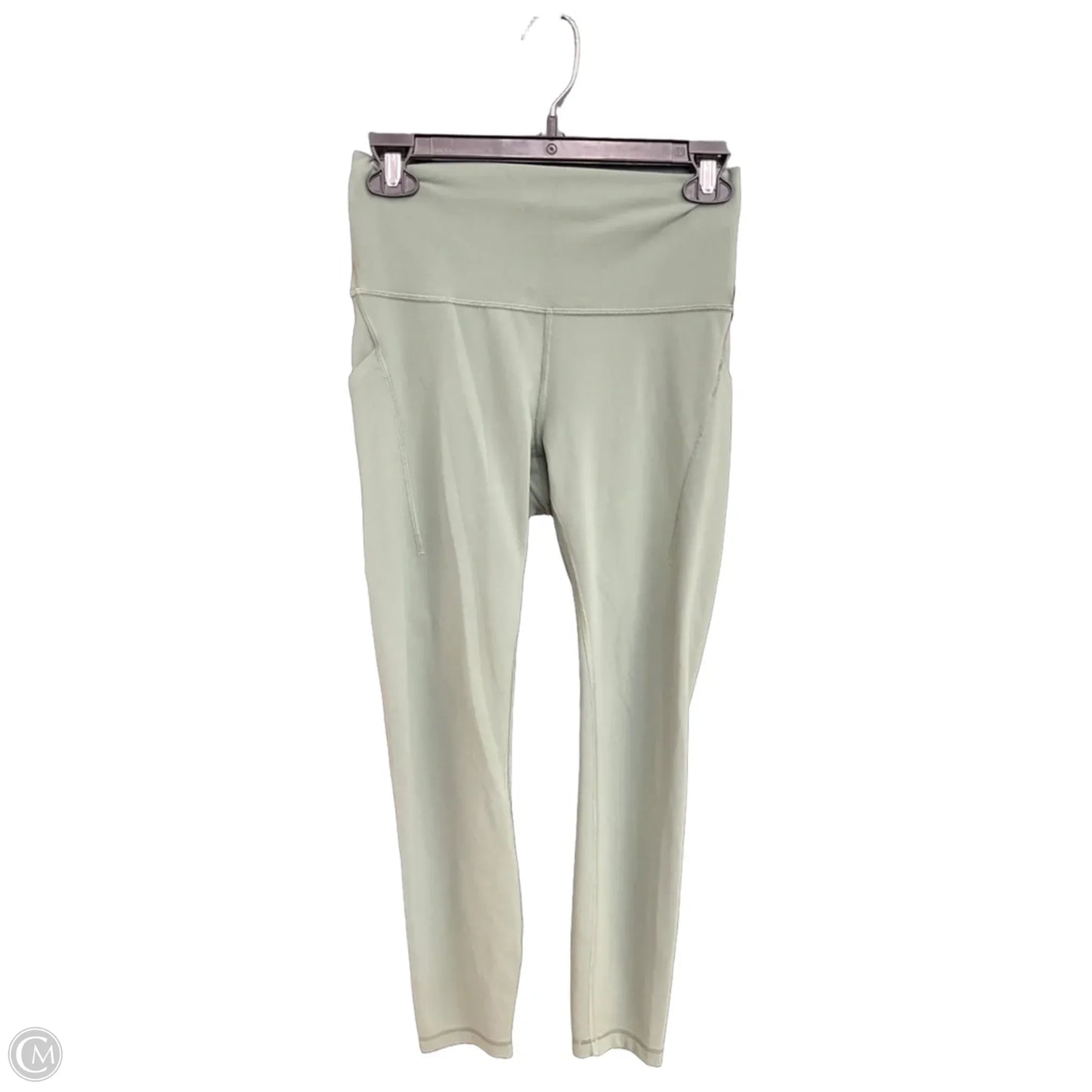 Athletic Leggings By Lululemon In Green, Size: M