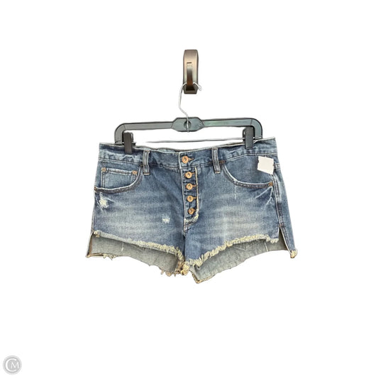 Shorts By Free People In Blue Denim, Size: 4