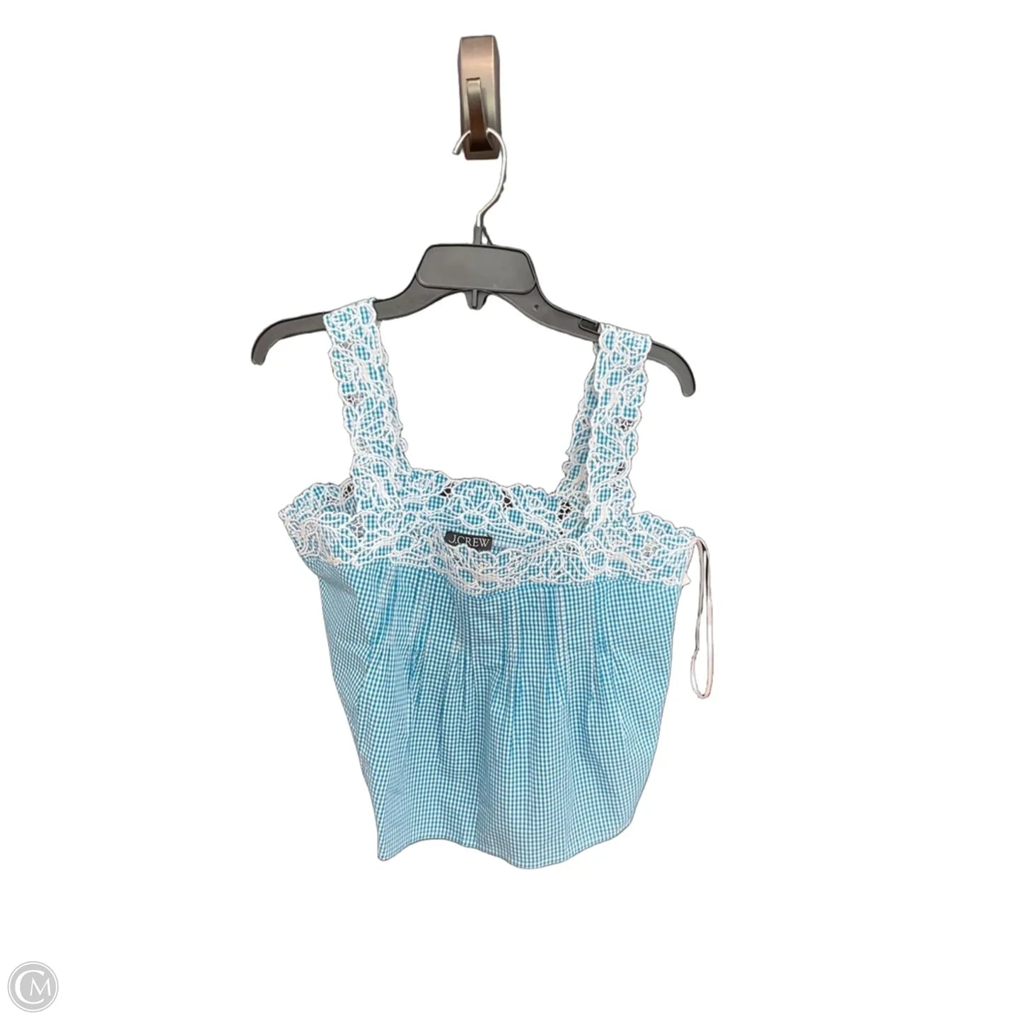 Top Sleeveless By J. Crew In Blue, Size: M