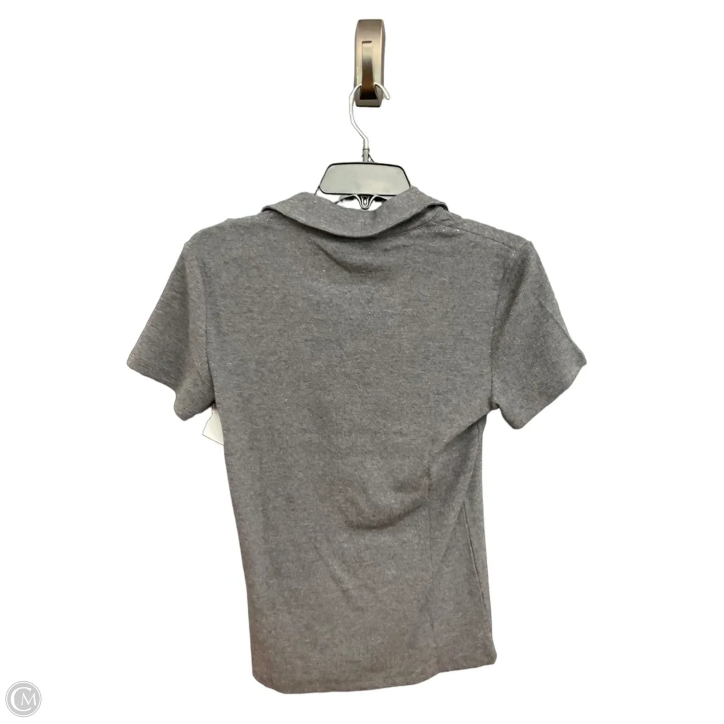 Top Short Sleeve By J. Crew In Grey, Size: M