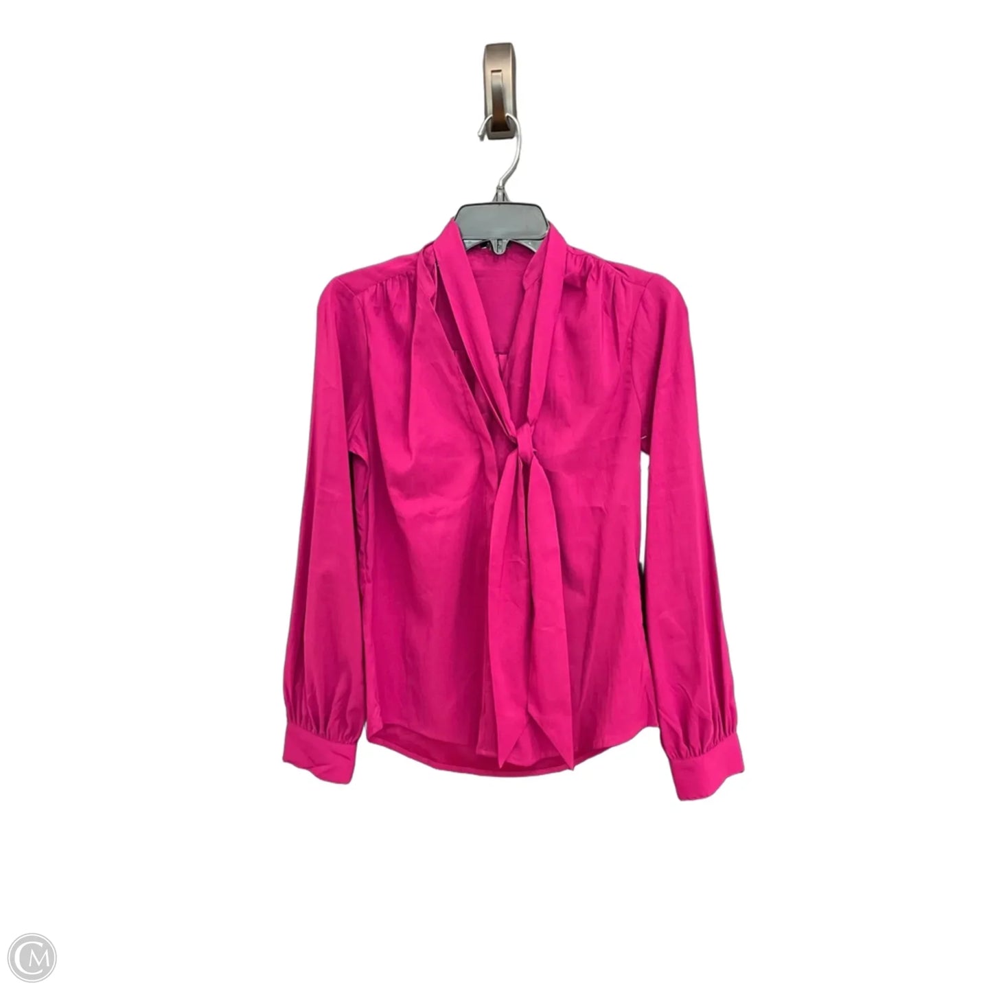 Top Long Sleeve By Express In Pink, Size: Xs