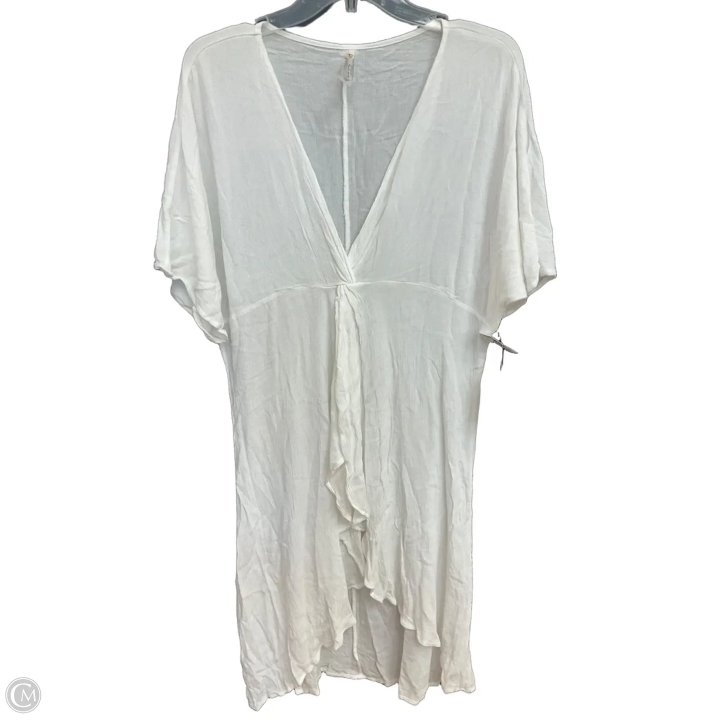 Swimwear Cover-up By Clothes Mentor In White, Size: M