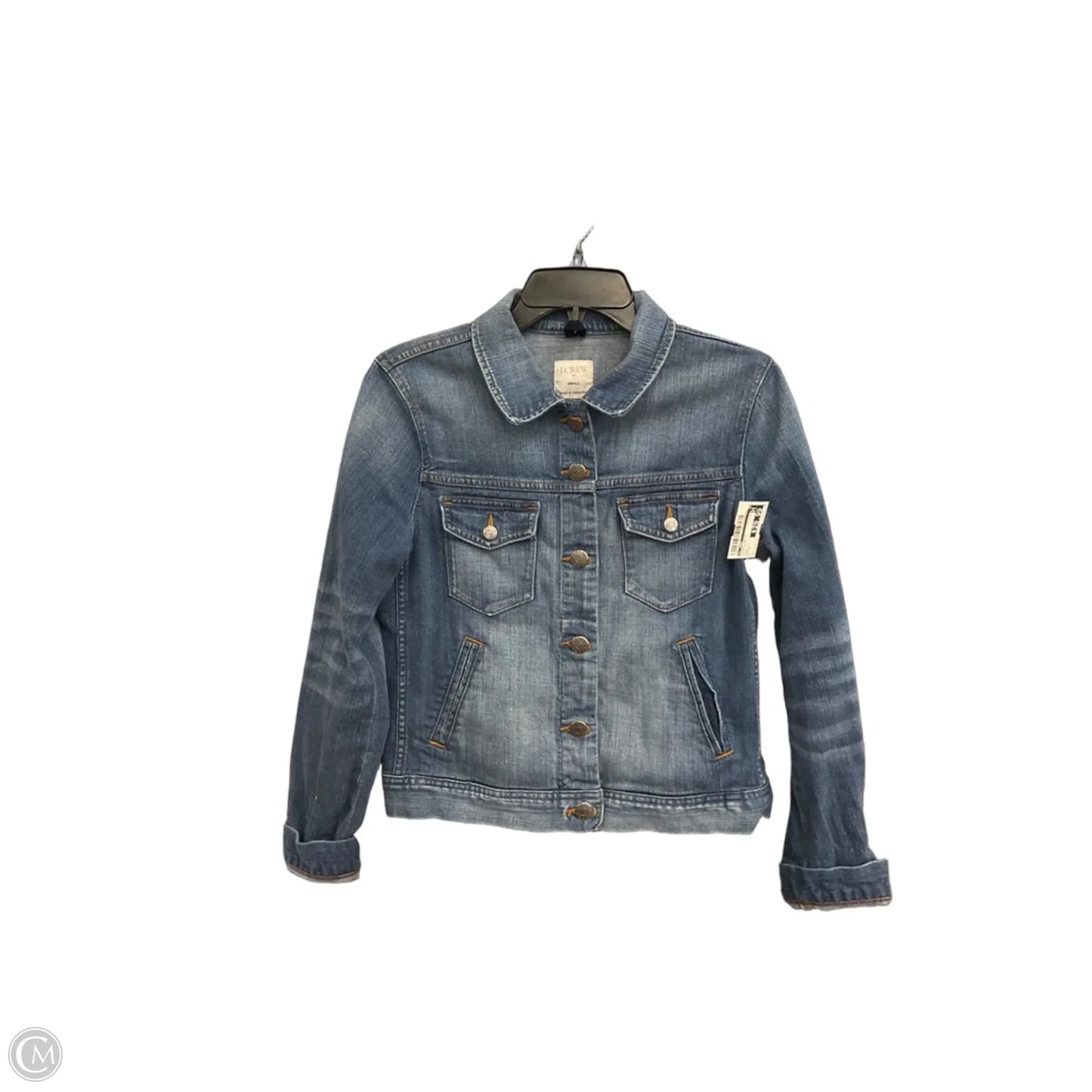 Jacket Denim By J. Crew In Blue Denim, Size: S