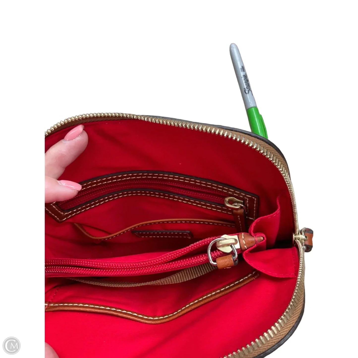 Crossbody Designer By Dooney And Bourke, Size: Medium
