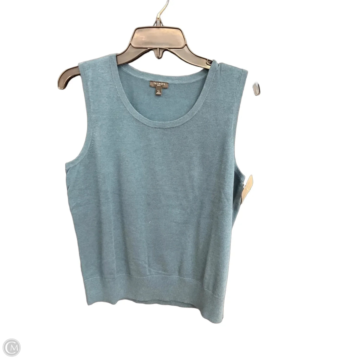 Top Sleeveless By Talbots In Blue, Size: Lp