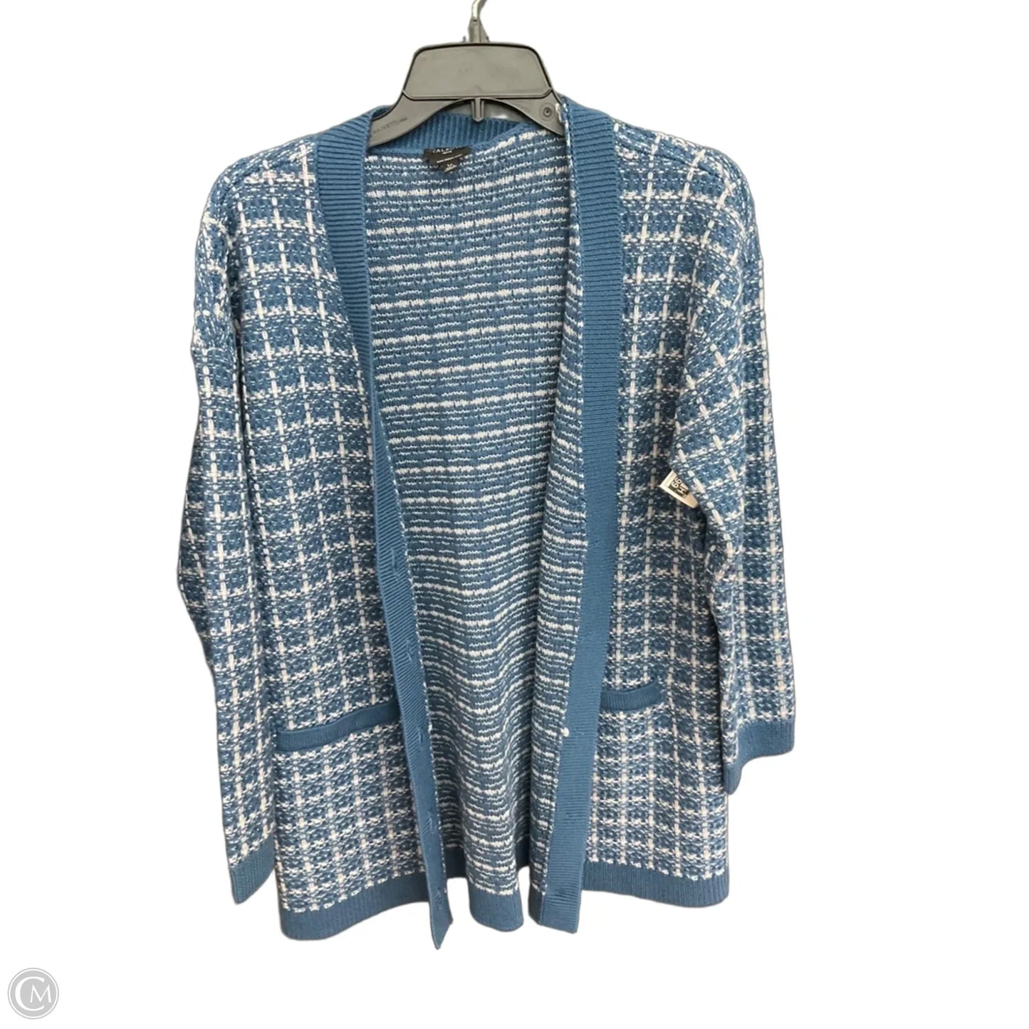 Cardigan By Talbots In Blue, Size: Lp
