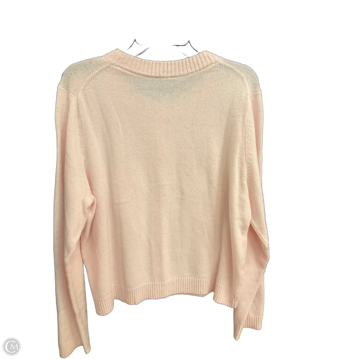 Cardigan By Talbots In Pink, Size: Xlp