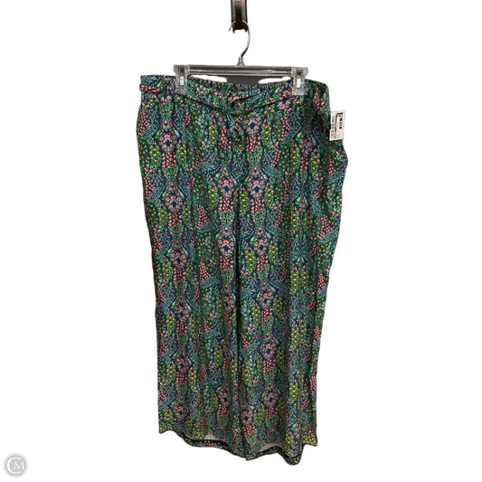 Pants Lounge By Talbots In Green, Size: 22