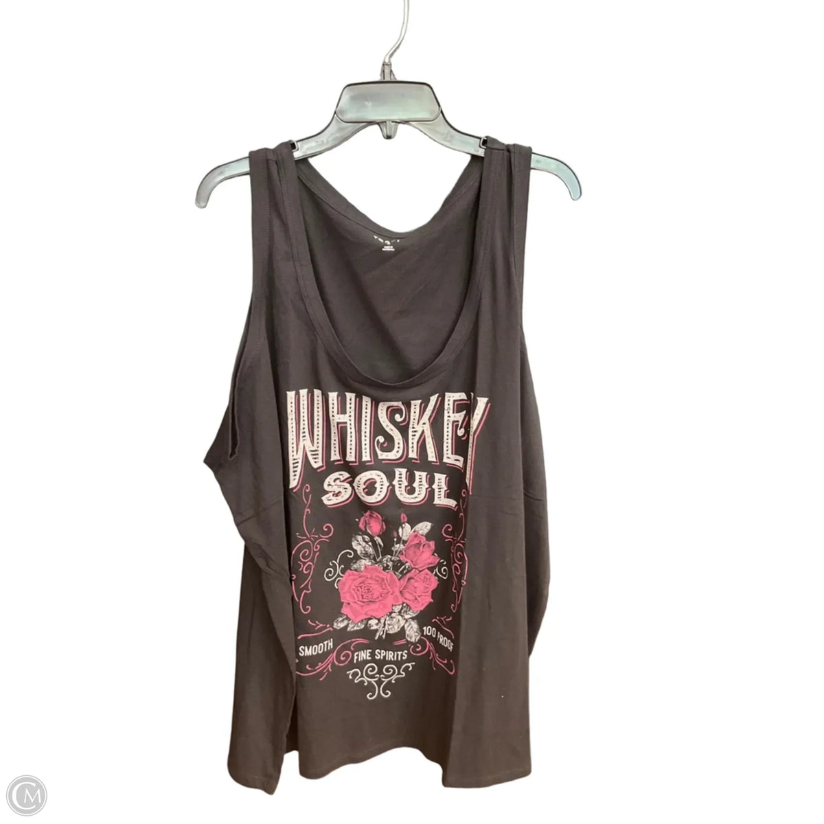 Top Sleeveless By Torrid In Black, Size: 4x