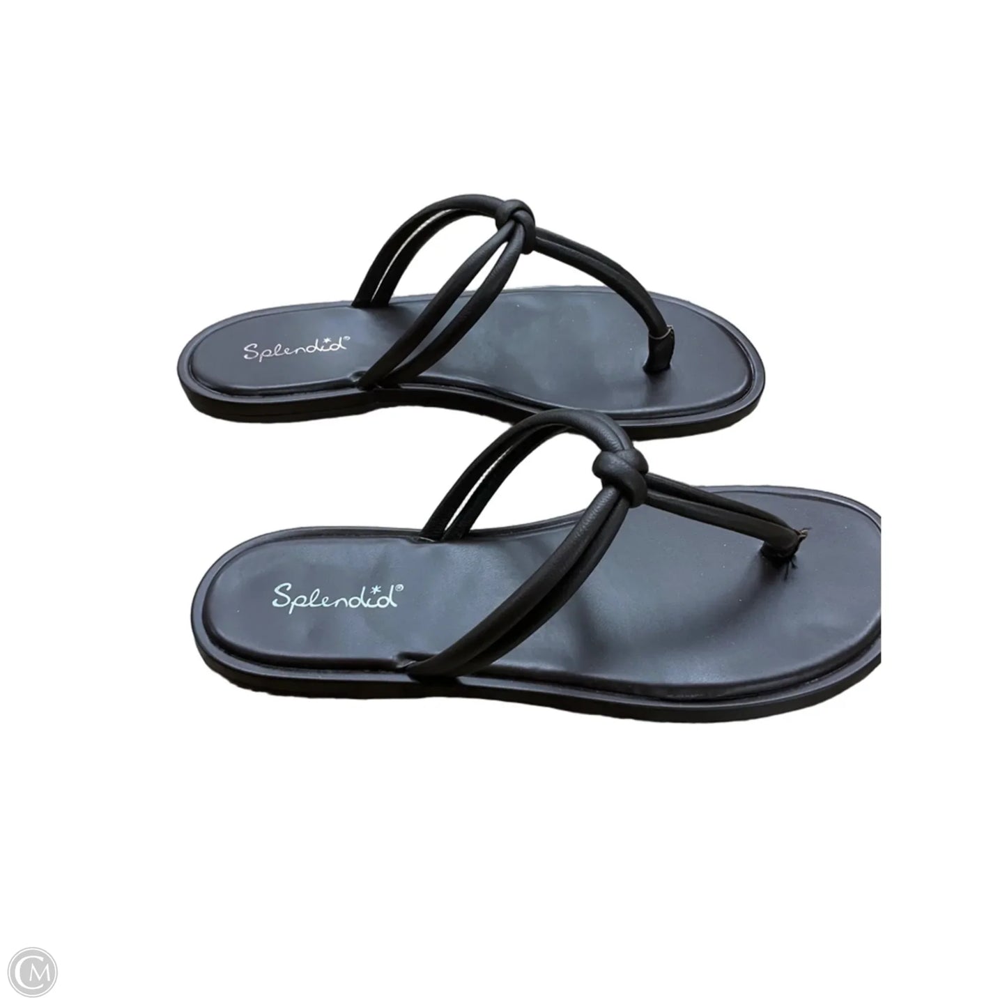 Sandals Flip Flops By Splendid In Brown, Size: 7.5