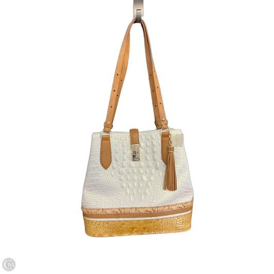 Handbag Designer By Brahmin, Size: Large
