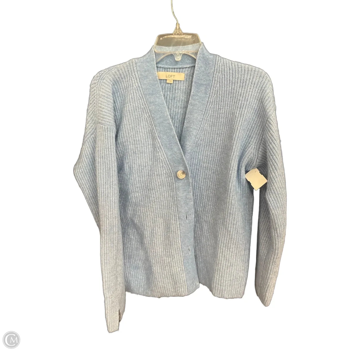 Cardigan By Loft In Blue, Size: L