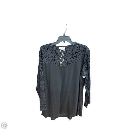 Dress Casual Midi By Simply Noelle In Black, Size: Xxl