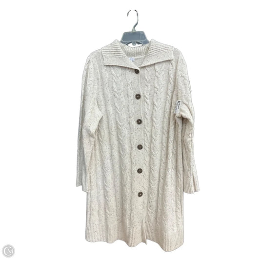 Cardigan By J. Jill In Tan, Size: Xl