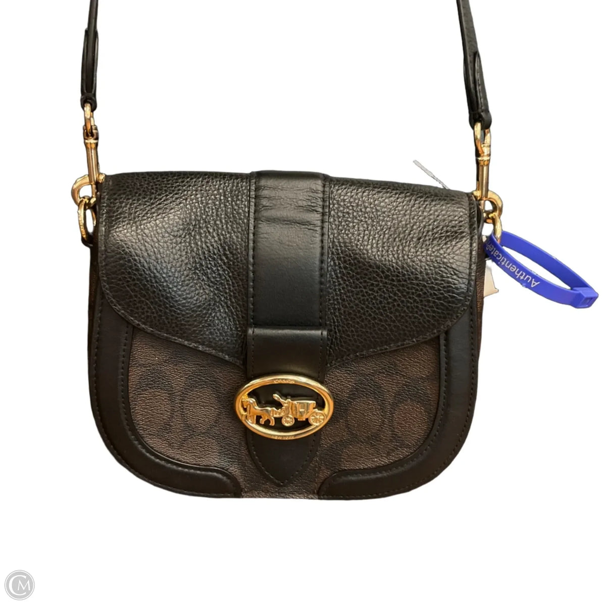 Crossbody Designer By Coach, Size: Medium