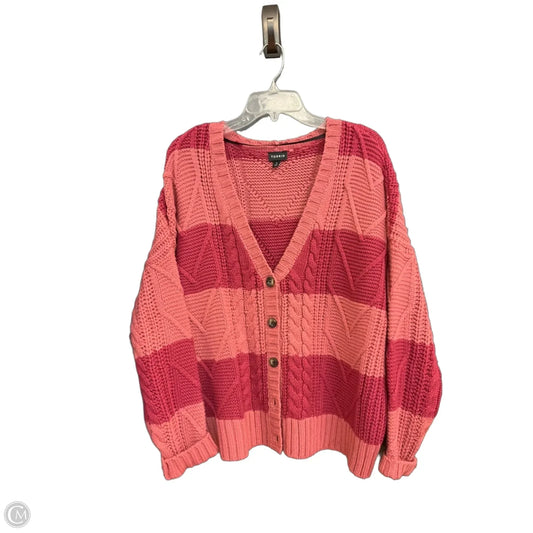 Cardigan By Torrid In Pink, Size: 2x