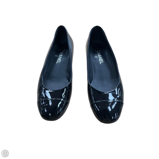 Shoes Luxury Designer By Chanel In Black, Size: 10