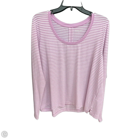 Top Long Sleeve By Lands End In Purple, Size: Xl