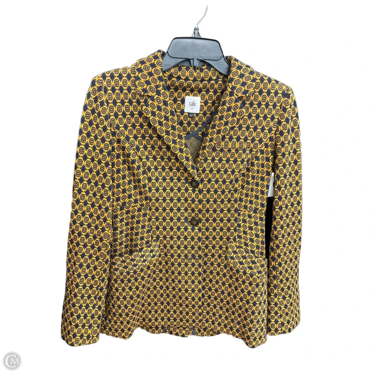 Jacket Other By Cabi In Yellow, Size: Xs