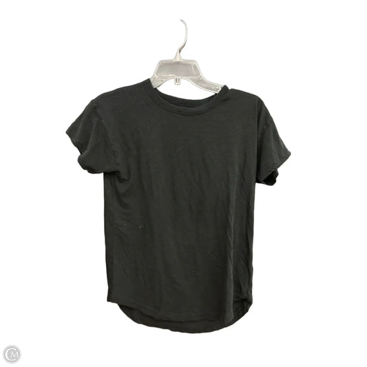 Top Short Sleeve By Madewell In Black, Size: S
