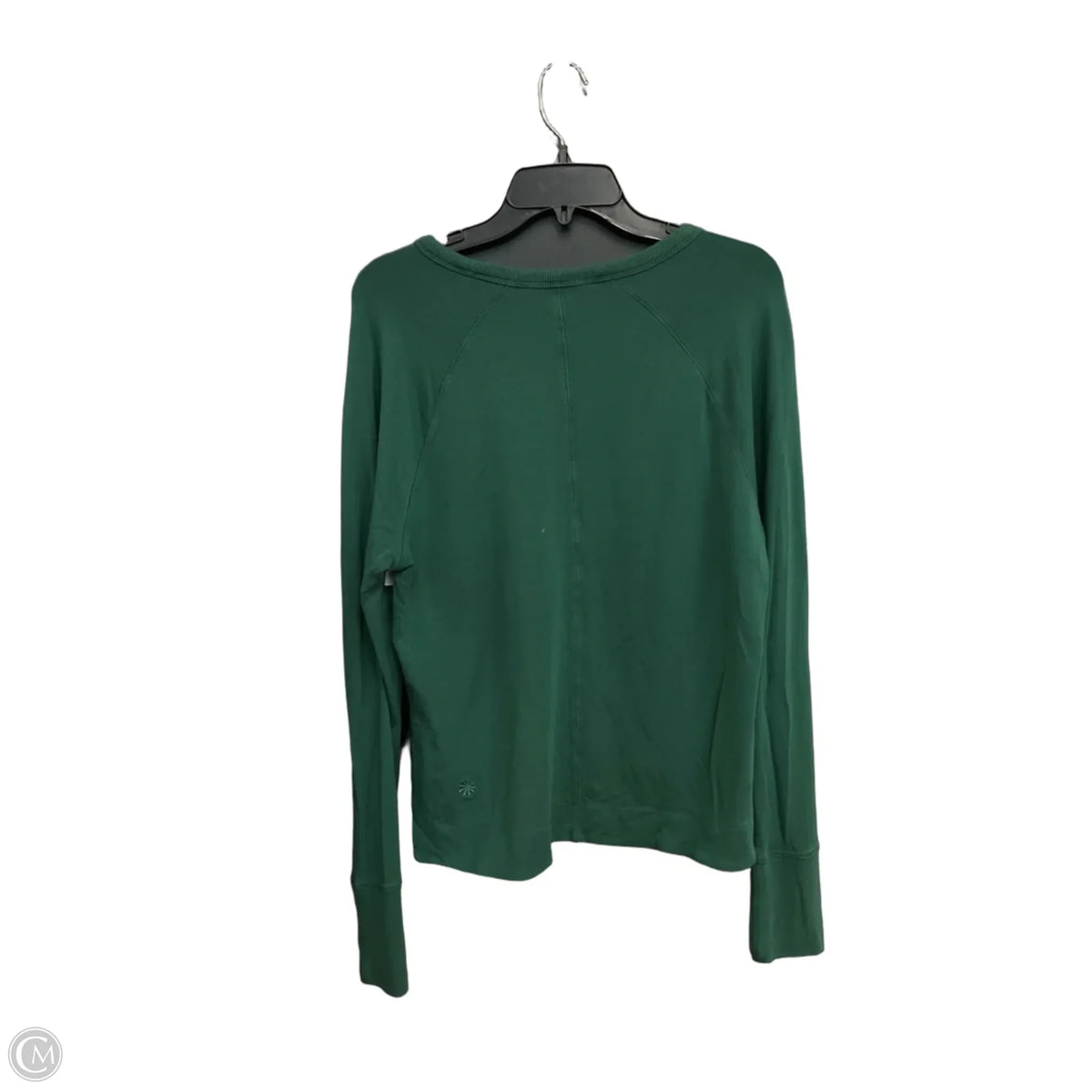 Top Long Sleeve By Athleta In Green, Size: M