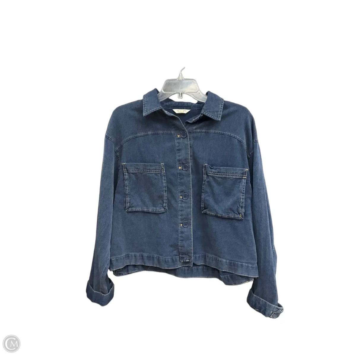 Jacket Other By Max Studio In Blue, Size: L