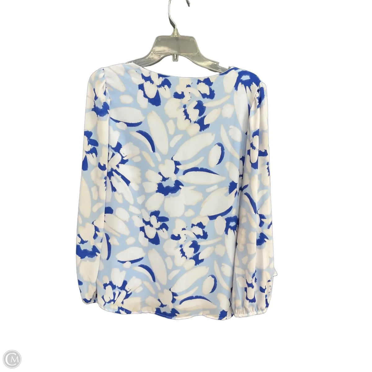 Top Long Sleeve By Loft In Blue, Size: L