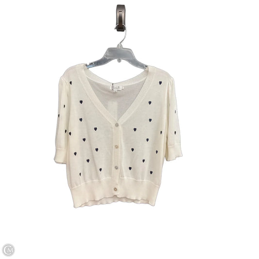 Cardigan By Molly Bracken In Cream, Size: L