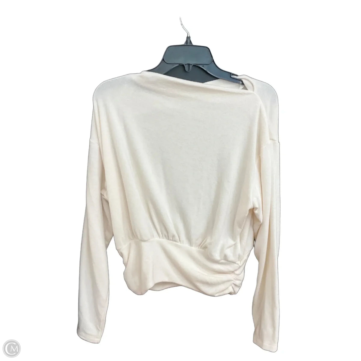 Top Long Sleeve By Loft In Cream, Size: S