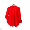 Blouse Long Sleeve By Loft In Red, Size: M