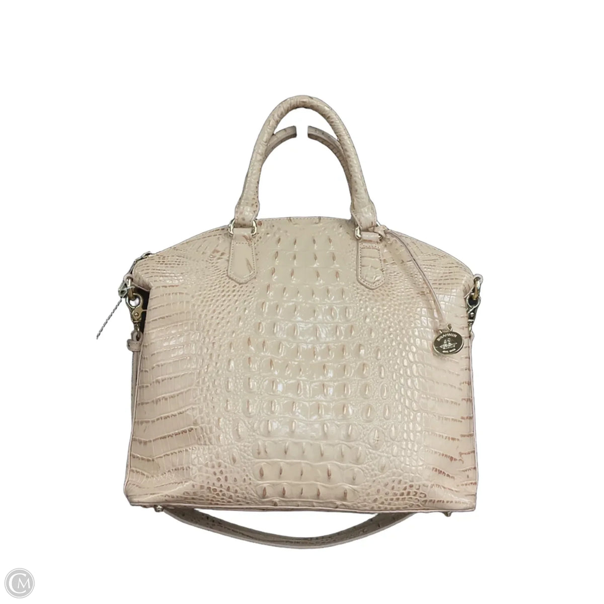 Handbag Designer By Brahmin, Size: Large