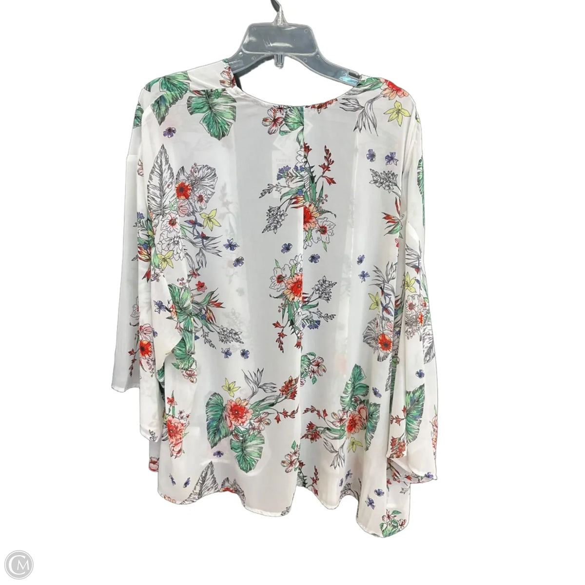 Kimono By Torrid In White, Size: 3x
