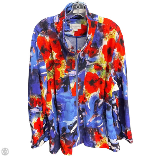 Jacket Other By Erin London In Multi-colored, Size: 3x