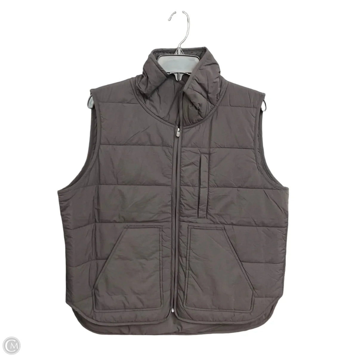 Vest Puffer & Quilted By Zella In Black, Size: L
