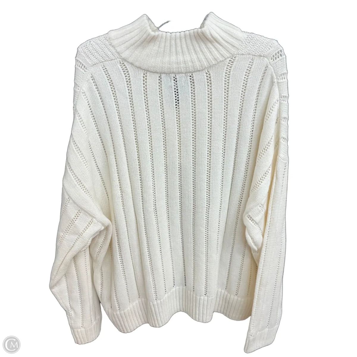 Sweater By A New Day In Cream, Size: 2x