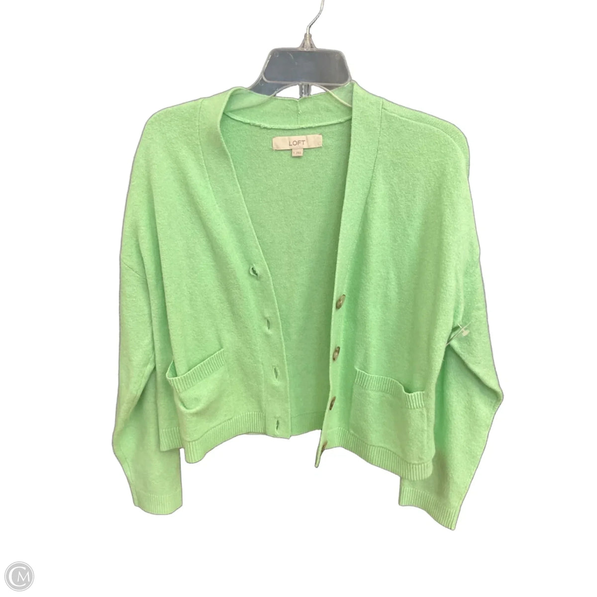 Cardigan By Loft In Green, Size: S