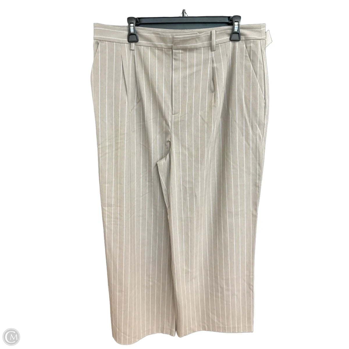 Pants Dress By Loft In Striped Pattern, Size: 14