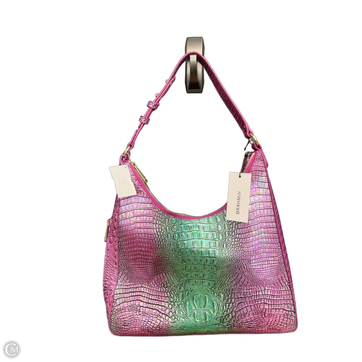 Handbag Designer By Brahmin, Size: Large