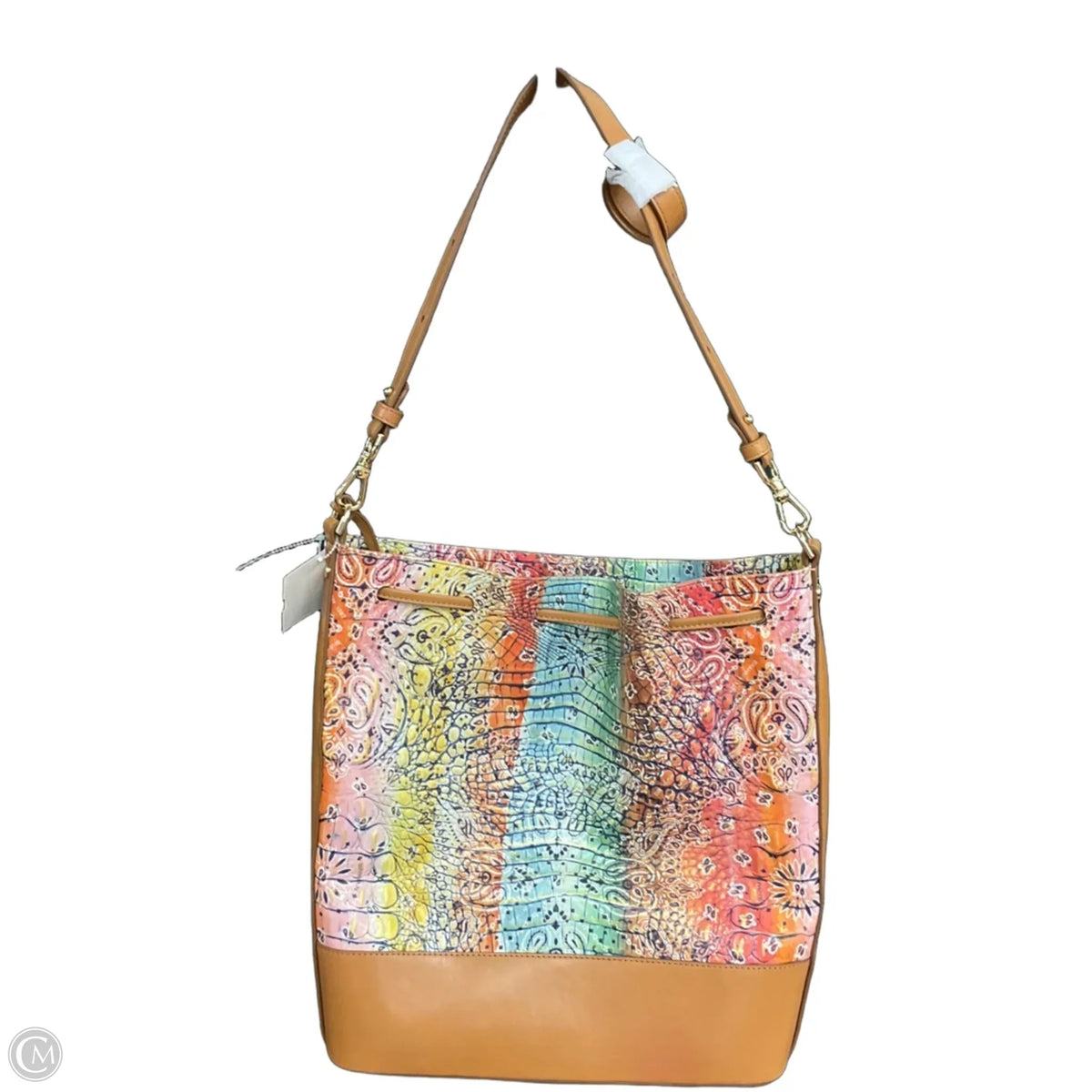 Handbag Designer By Brahmin, Size: Large