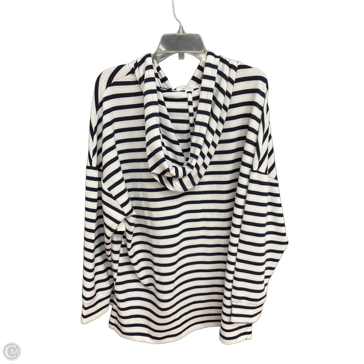 Jacket Other By Cable And Gauge In Striped Pattern, Size: 2x
