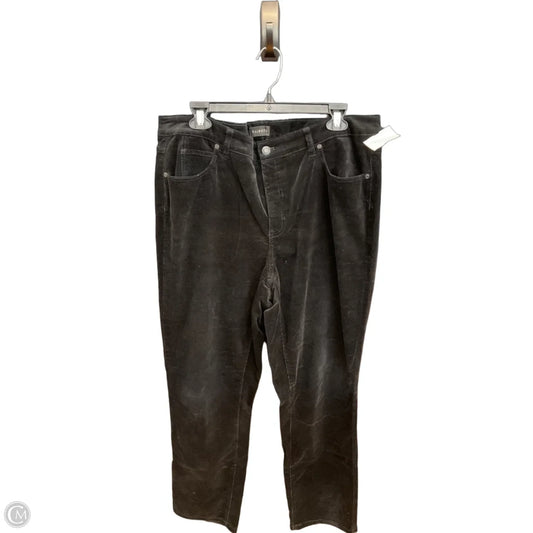 Pants Corduroy By Talbots In Black, Size: 14