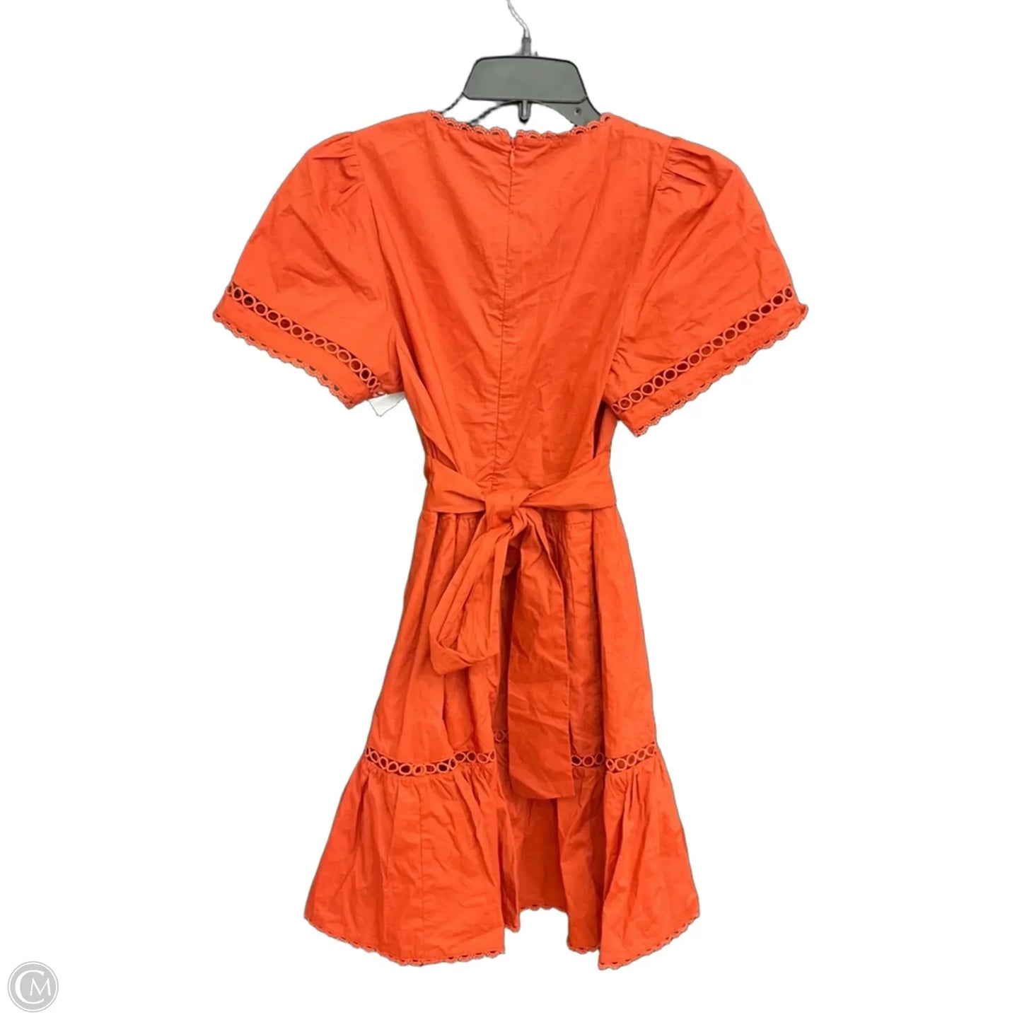 Dress Casual Midi By Clothes Mentor In Orange, Size: Xs