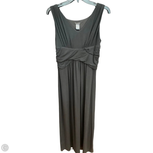 Dress Casual Maxi By Ann Taylor In Black, Size: M
