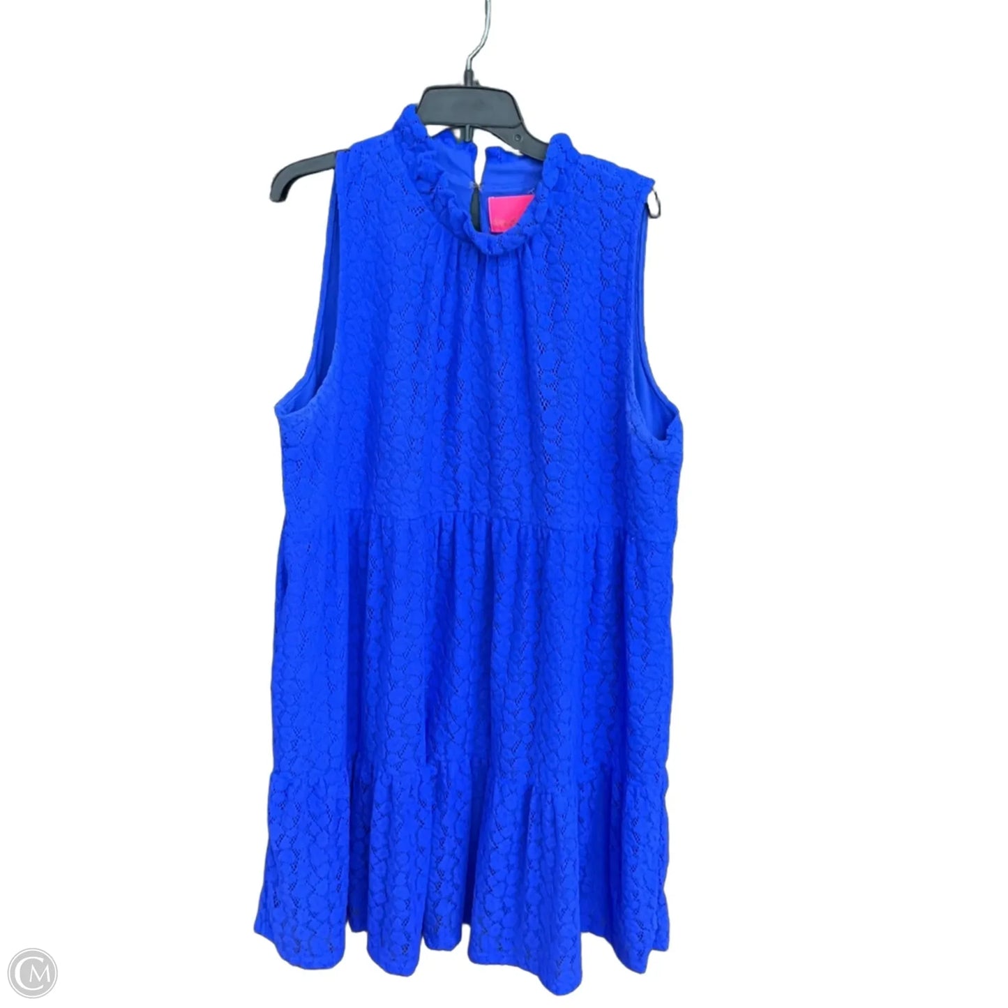 Dress Designer By Lilly Pulitzer In Blue, Size: Xxl