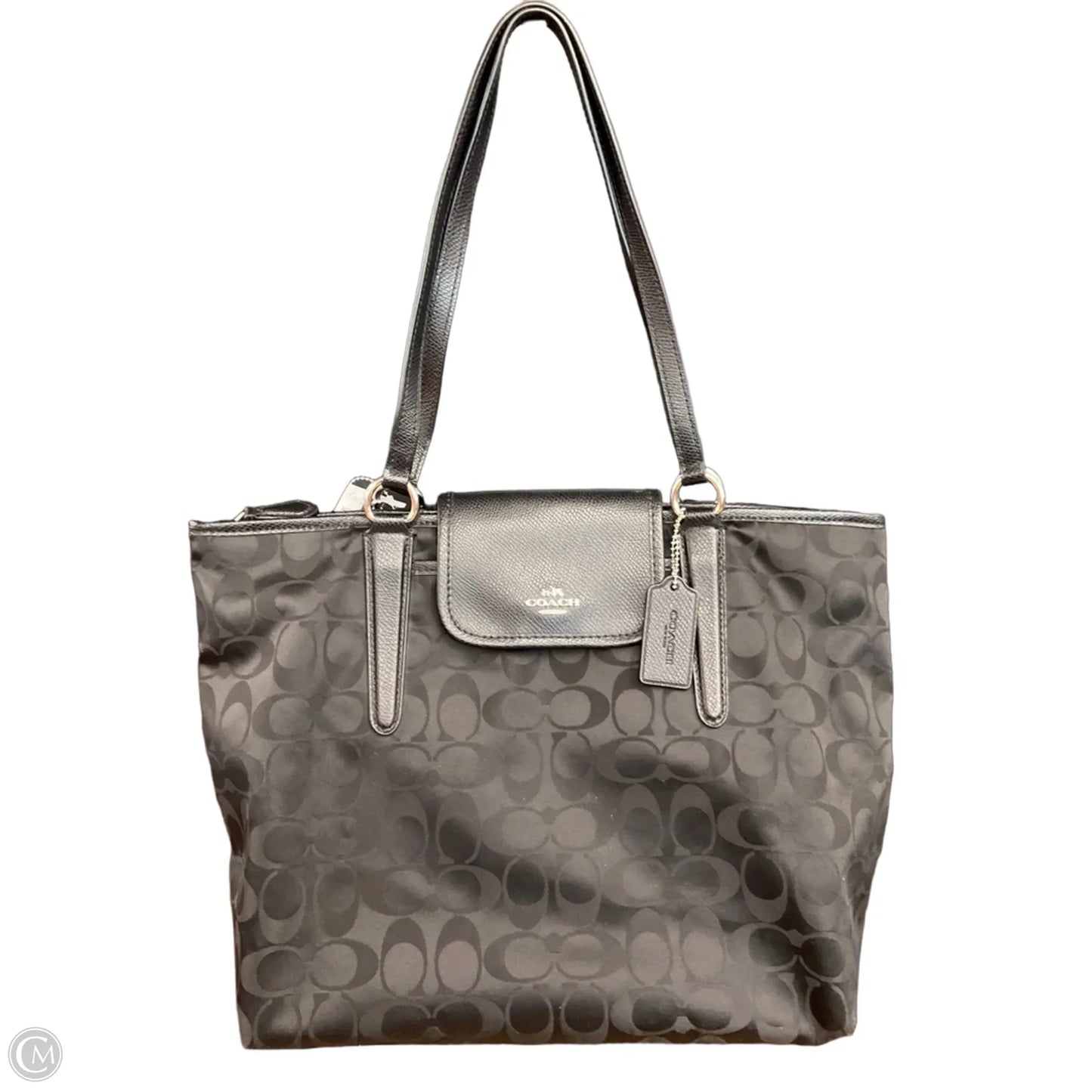 Tote Designer By Coach, Size: Medium
