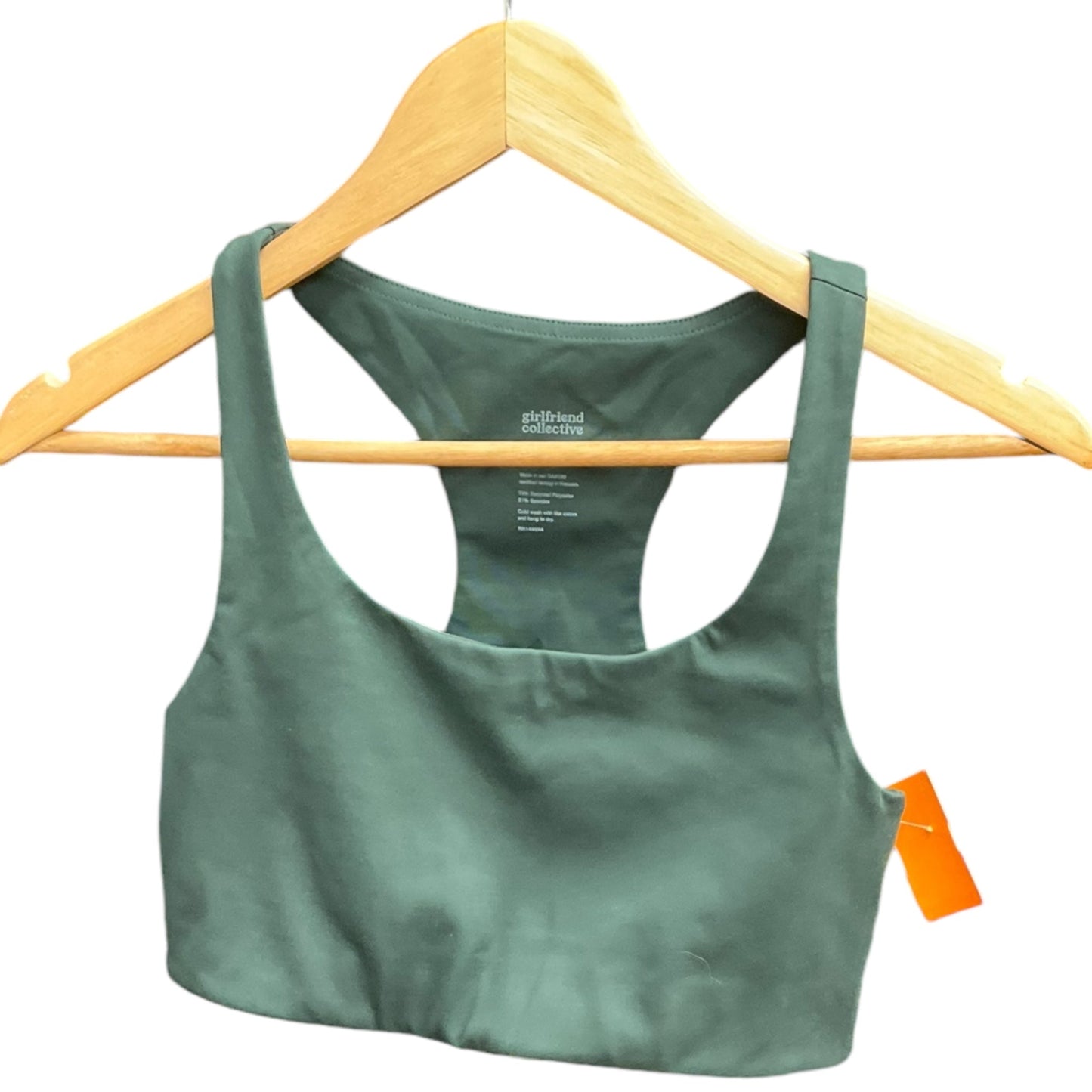 Athletic Bra By Clothes Mentor In Green, Size: S