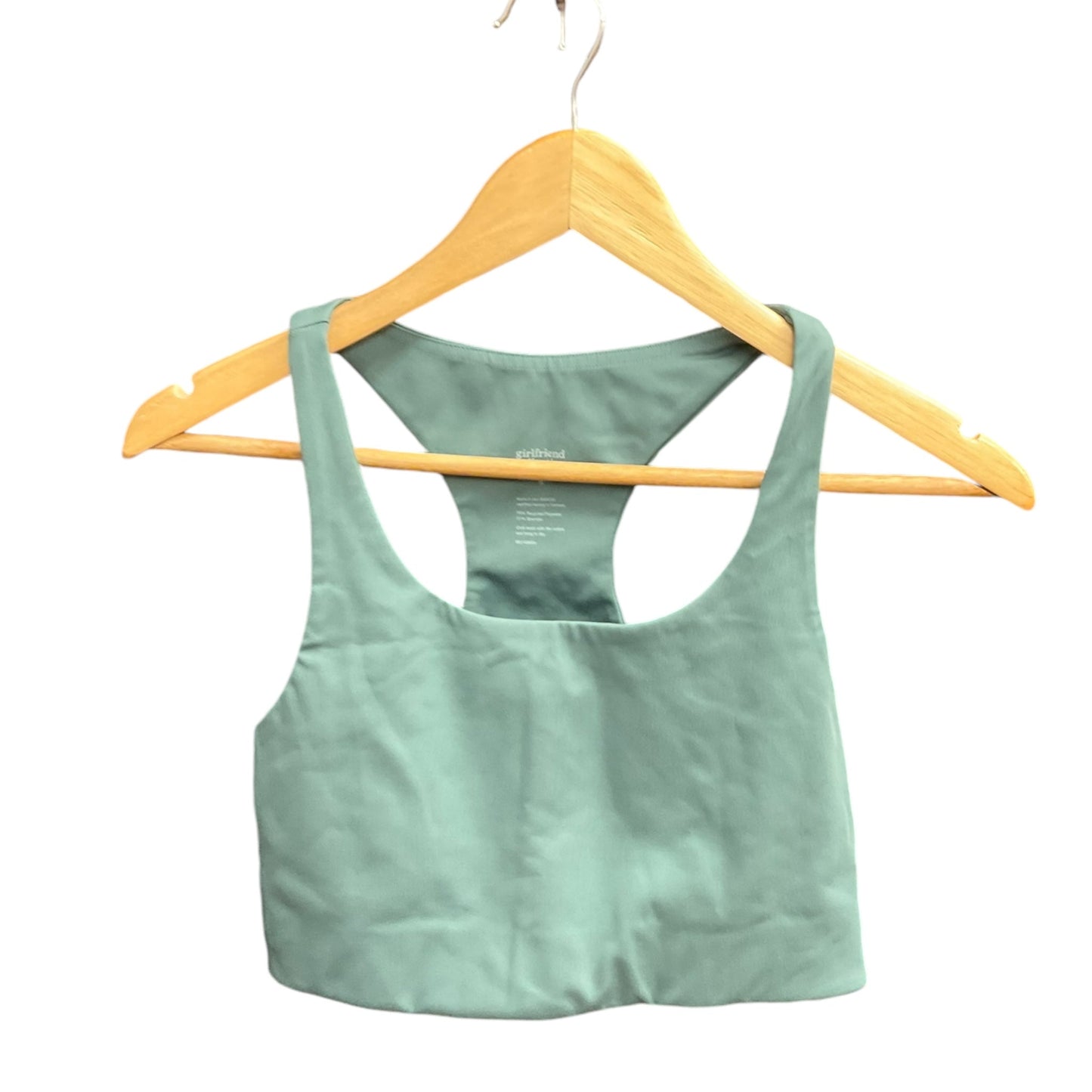 Athletic Bra By Clothes Mentor In Green, Size: S